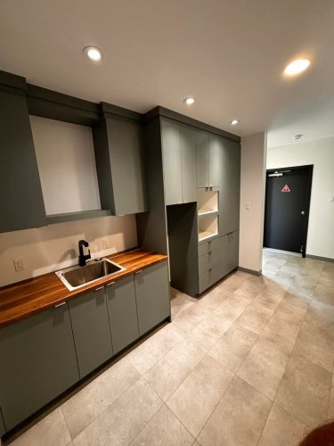 nouvelle cuisine et plancher