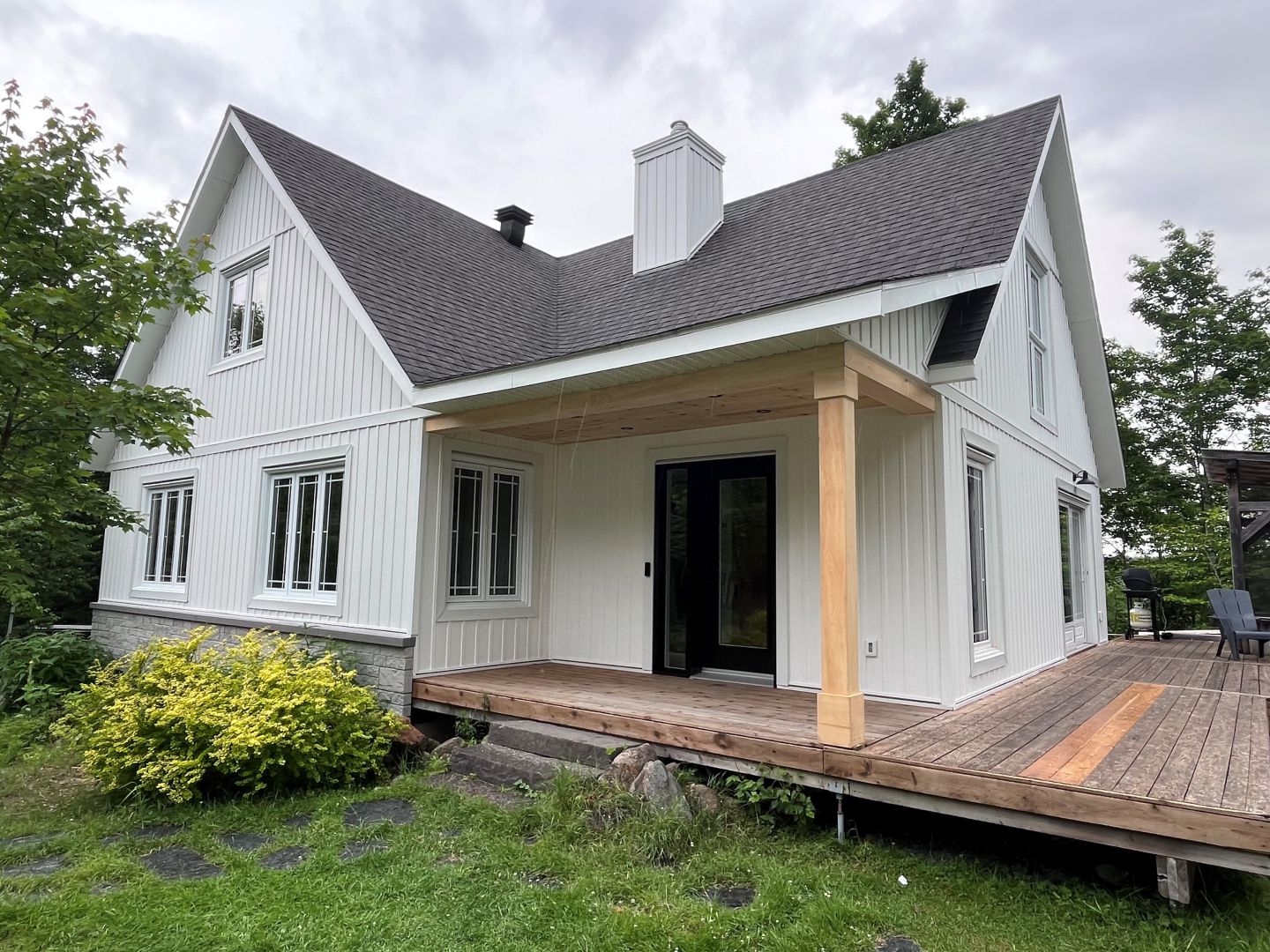 revtement aprs St-Denis de Brompton