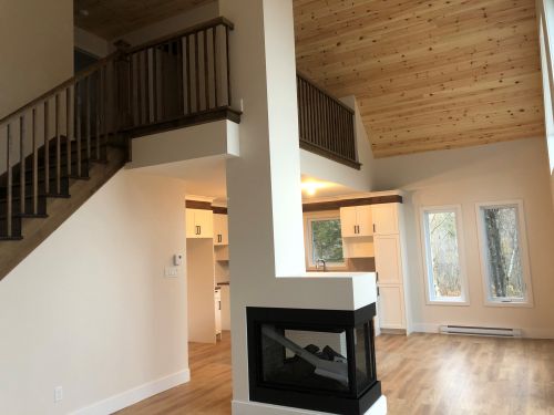 Escalier/Foyer/Plafond planche