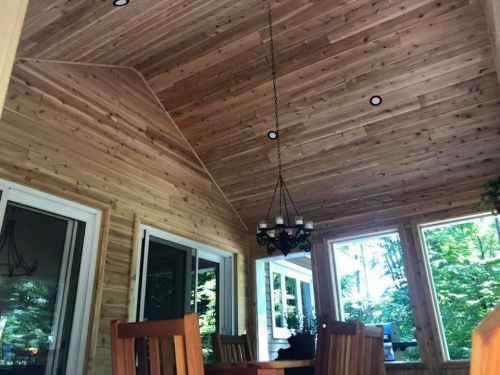 Vranda finition intrieure