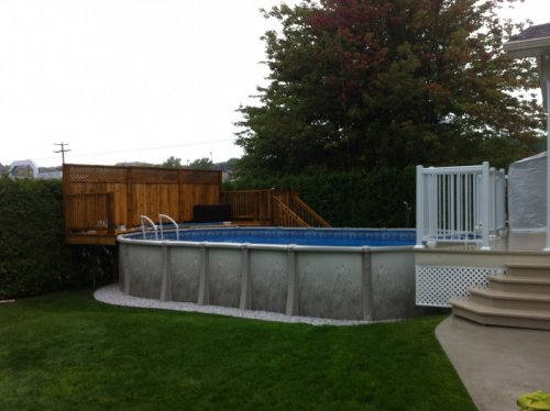 Deck de piscine