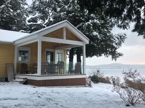 Ajout patio et petit toit